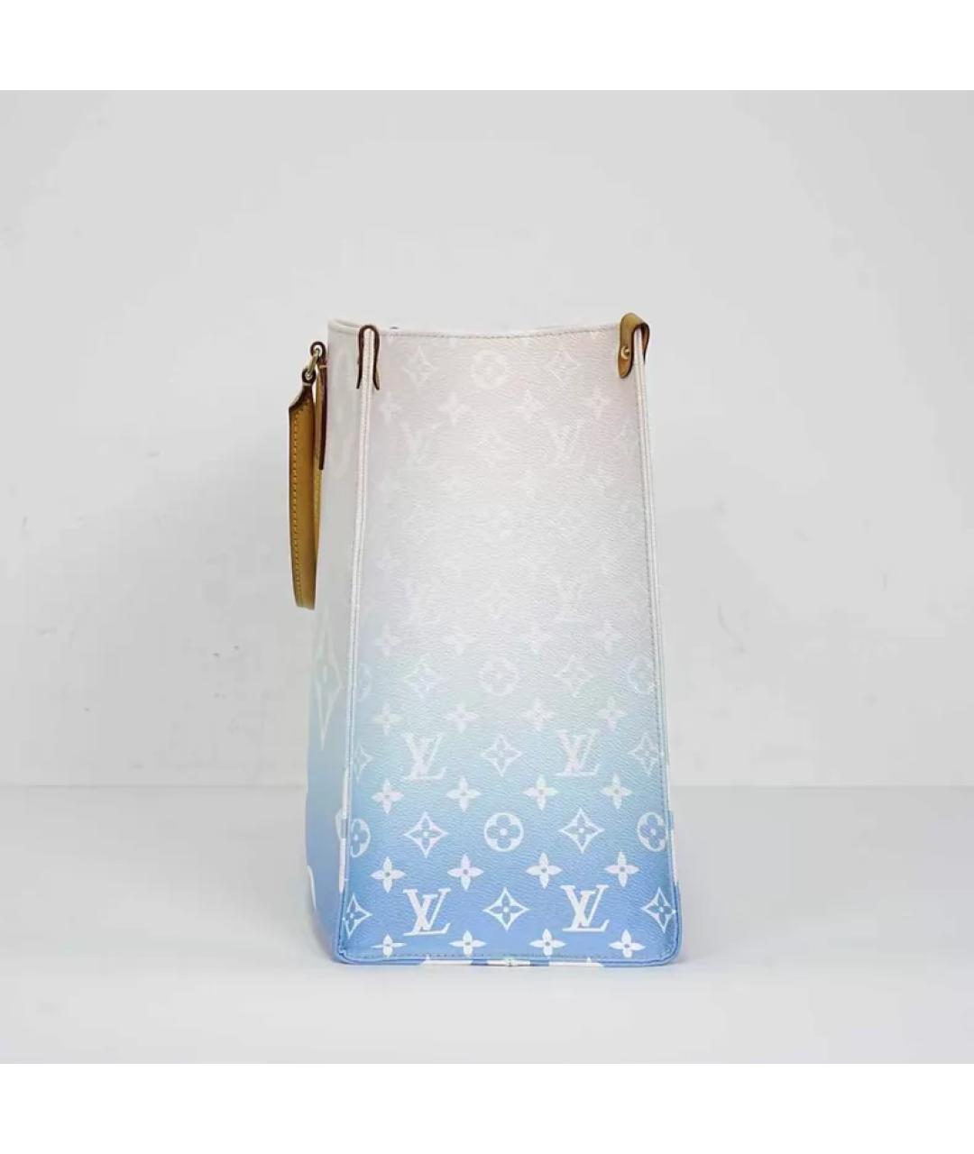 LOUIS VUITTON Мульти тканевая сумка с короткими ручками, фото 7