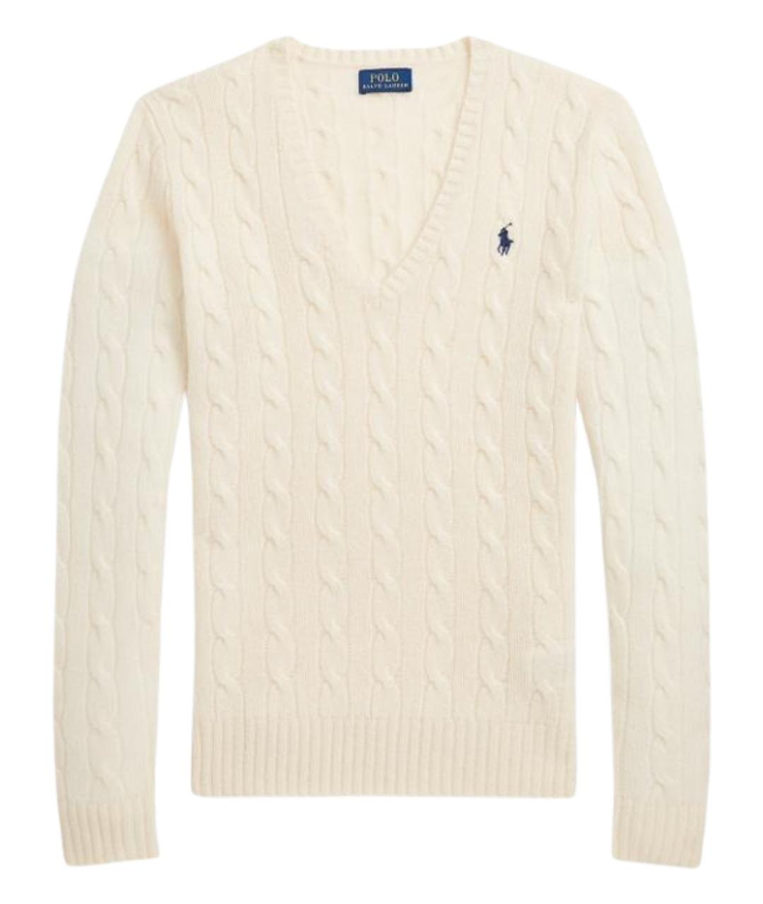 POLO RALPH LAUREN Белый джемпер / свитер, фото 1