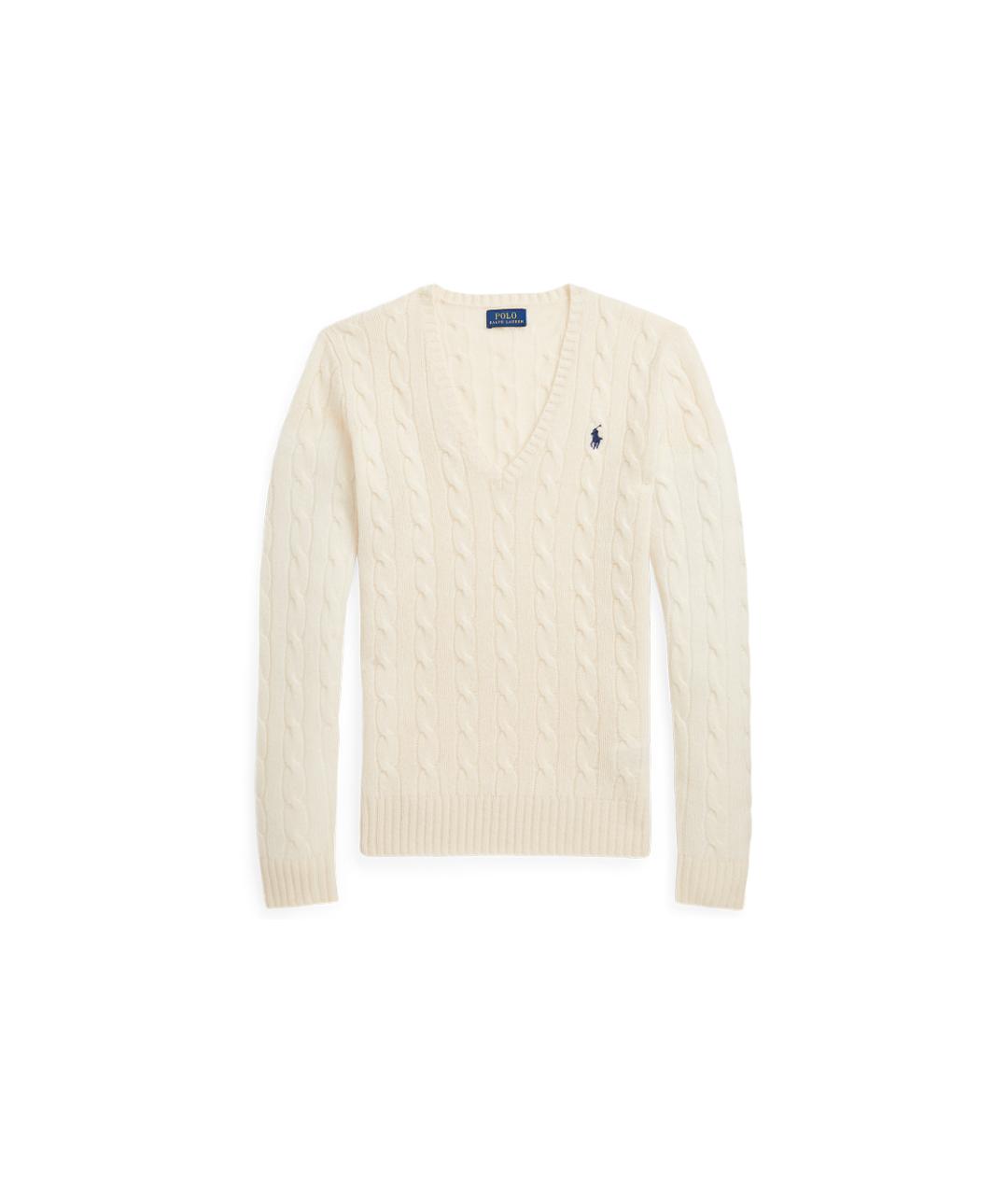 POLO RALPH LAUREN Белый джемпер / свитер, фото 6