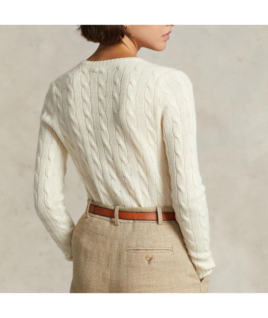 POLO RALPH LAUREN Белый джемпер / свитер, фото 4