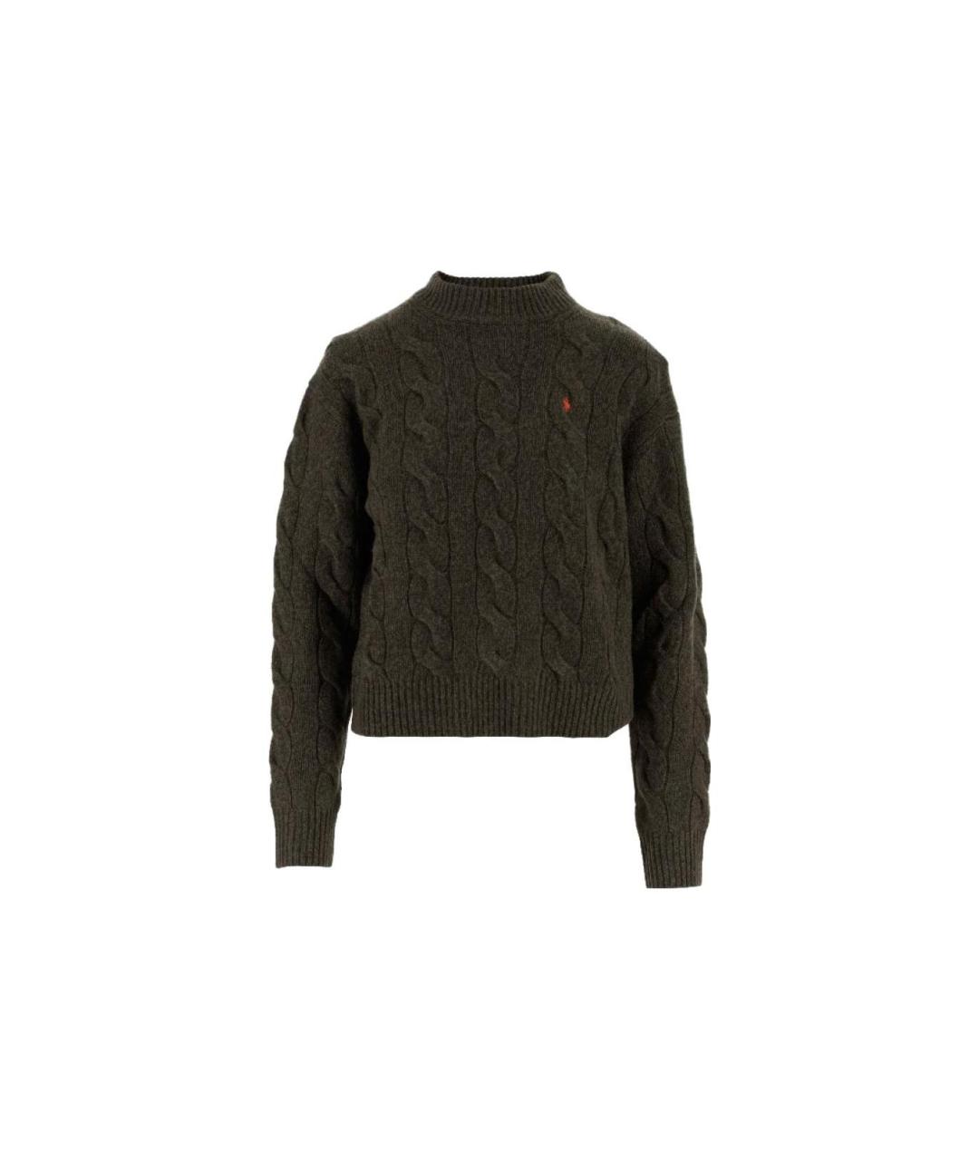 POLO RALPH LAUREN Зеленый джемпер / свитер, фото 4