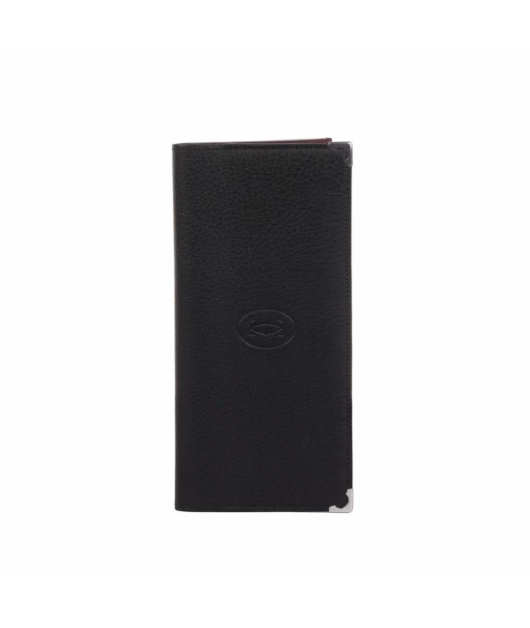 CARTIER Черный кожаный кошелек, фото 1