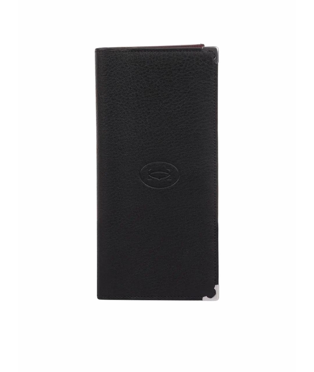 CARTIER Черный кожаный кошелек, фото 1