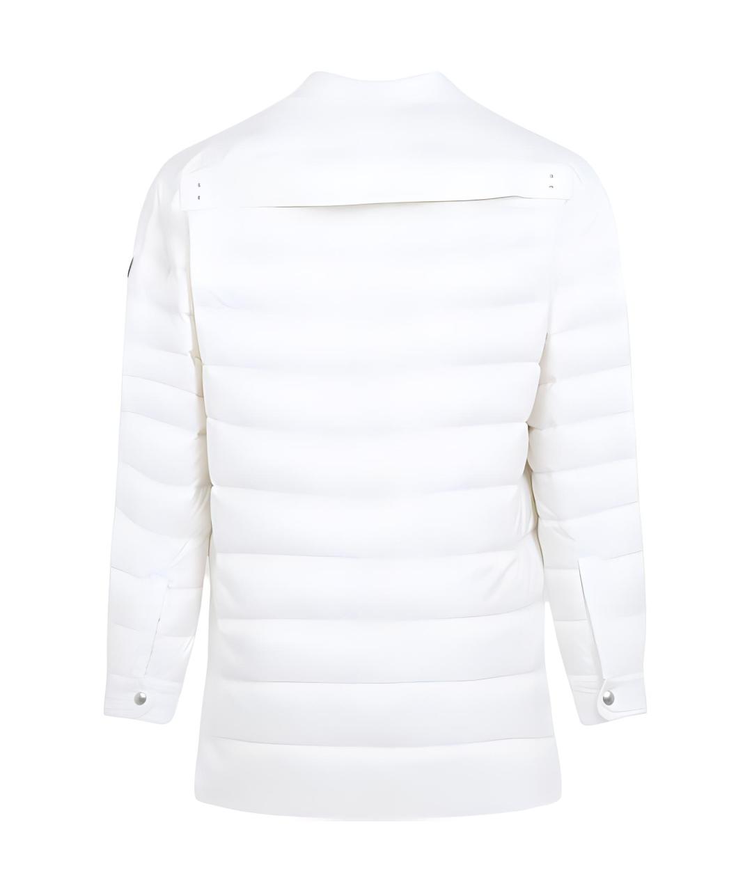 MONCLER Белый пуховик, фото 2