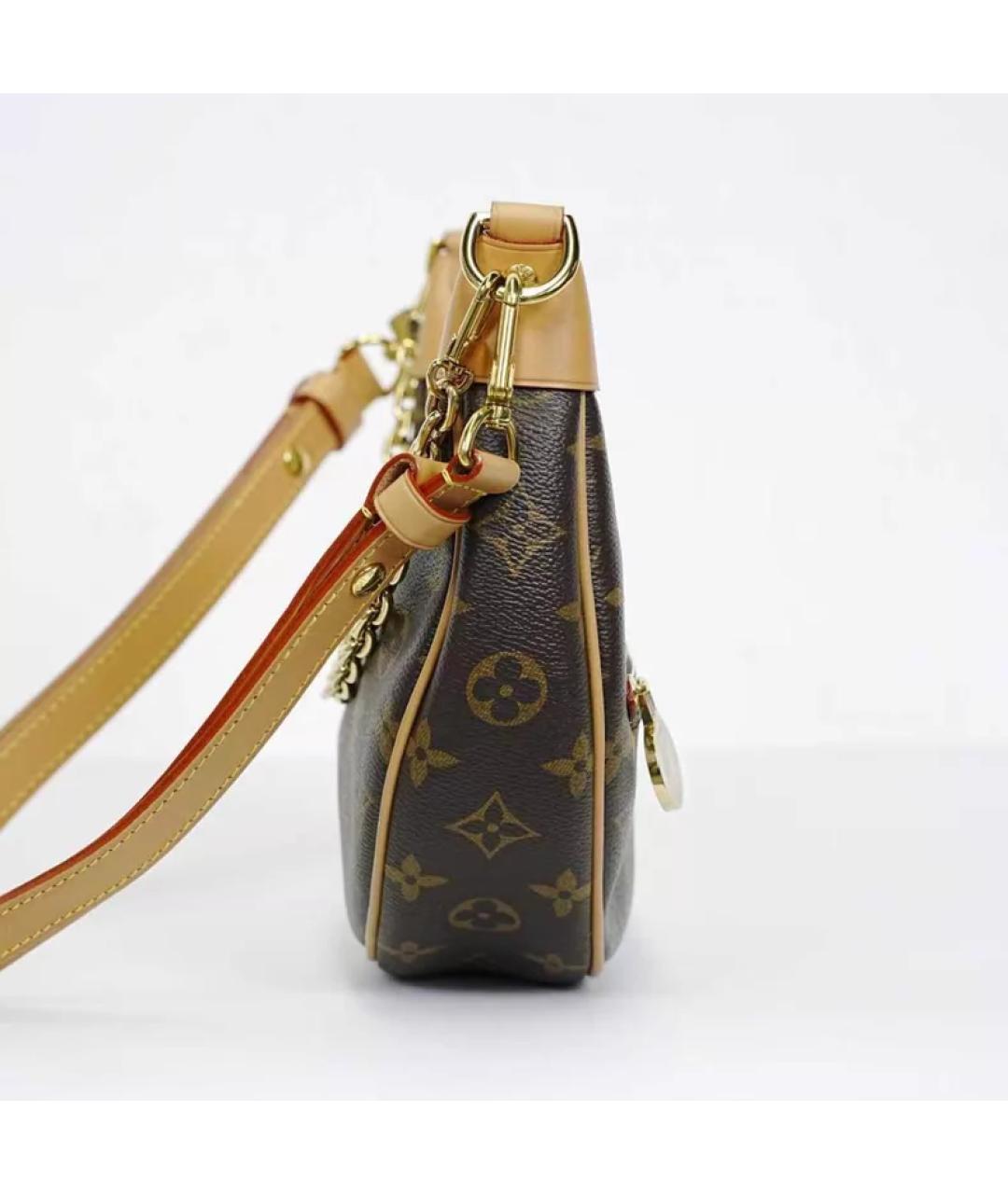 LOUIS VUITTON Коричневая сумка через плечо, фото 6