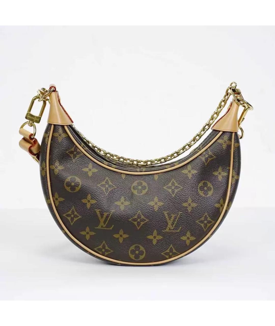 LOUIS VUITTON Коричневая сумка через плечо, фото 10