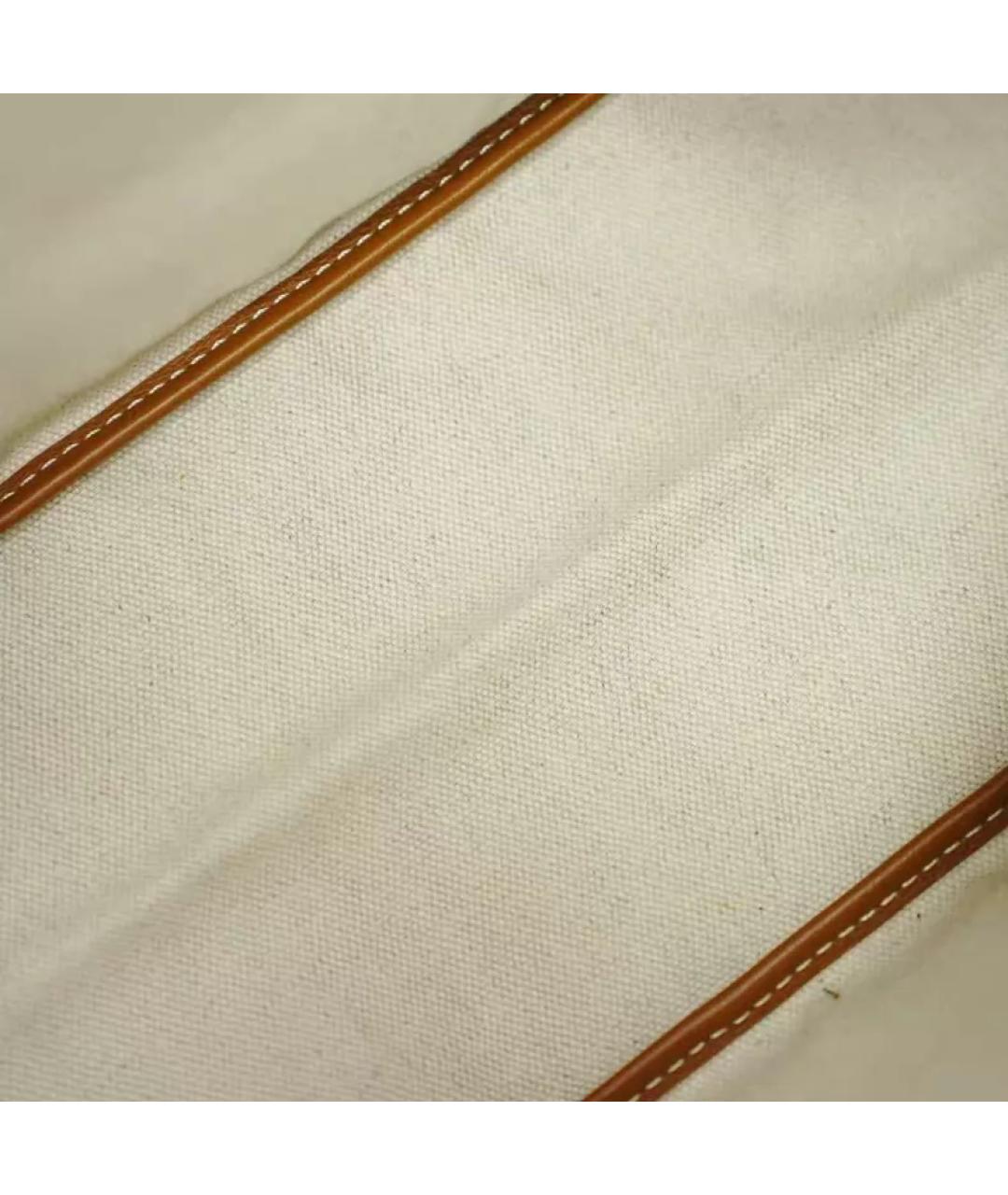 GOYARD Коричневая кожаная сумка через плечо, фото 8