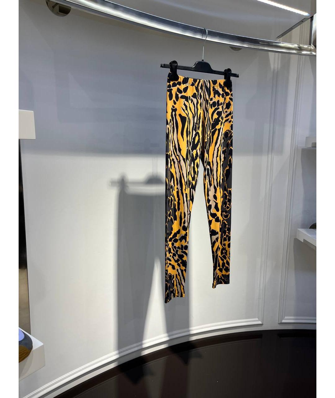 ROBERTO CAVALLI Мульти полиамидовые леггинсы и велосипедки, фото 2