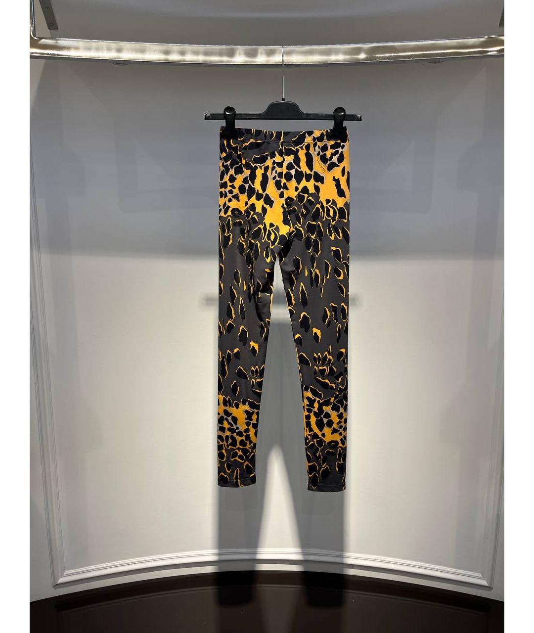 ROBERTO CAVALLI Мульти полиамидовые леггинсы и велосипедки, фото 3