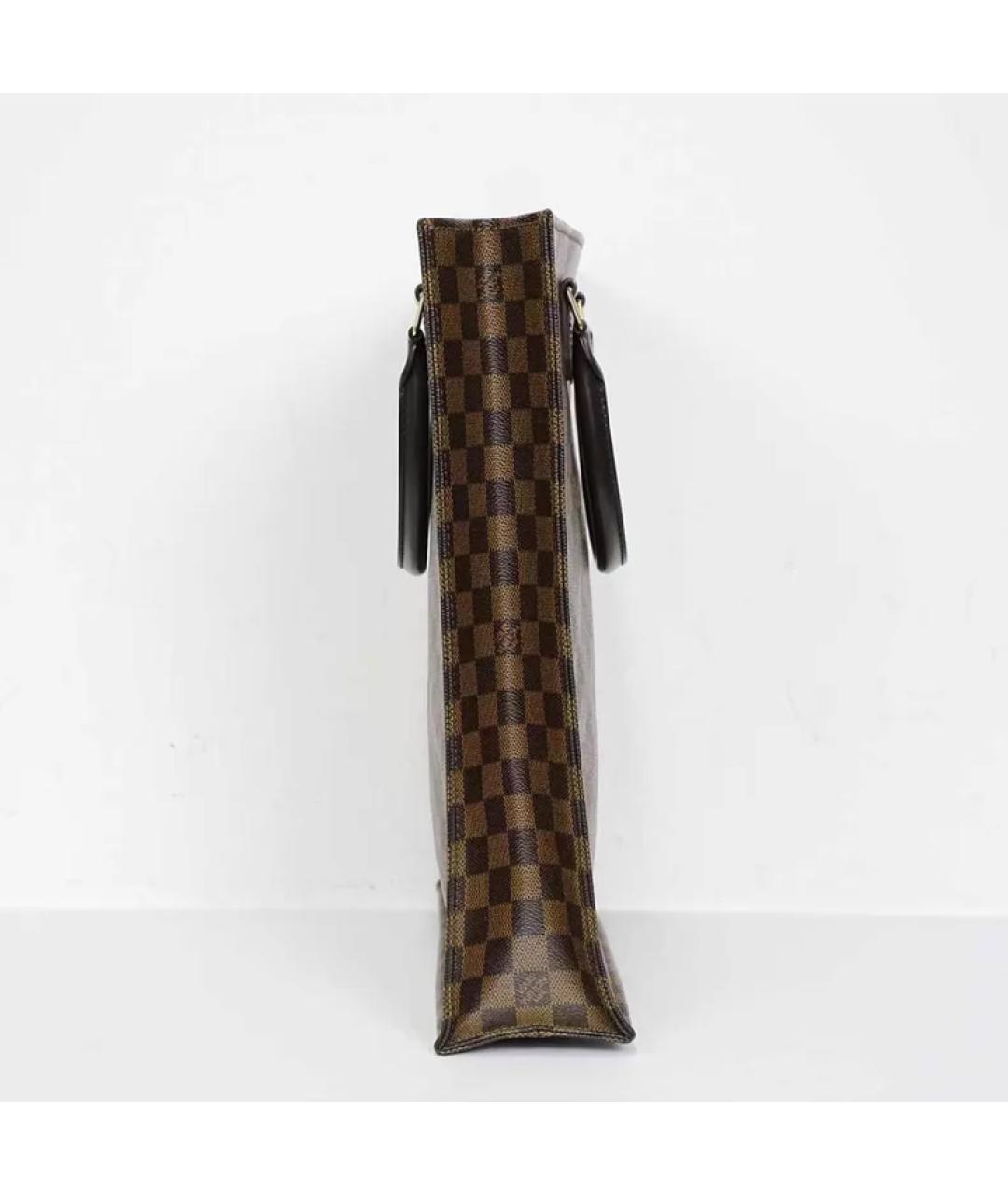 LOUIS VUITTON Коричневая сумка с короткими ручками, фото 4