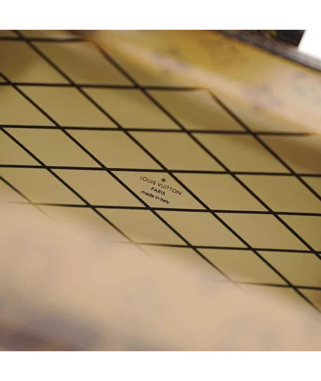 LOUIS VUITTON Коричневая сумка с короткими ручками, фото 8