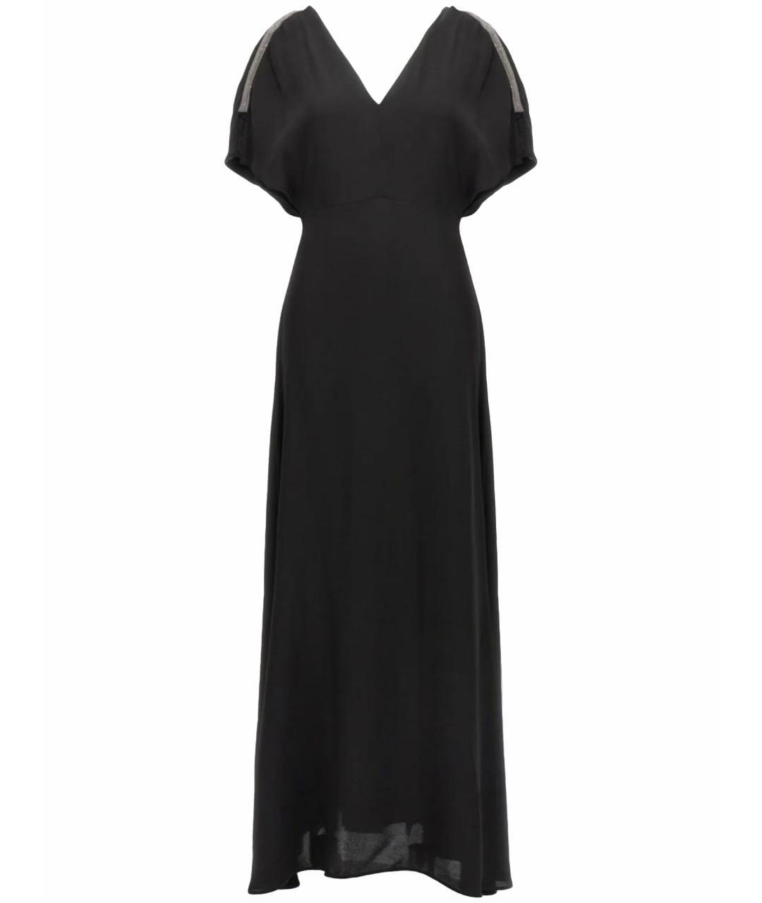 FABIANA FILIPPI Черное повседневное платье, фото 1