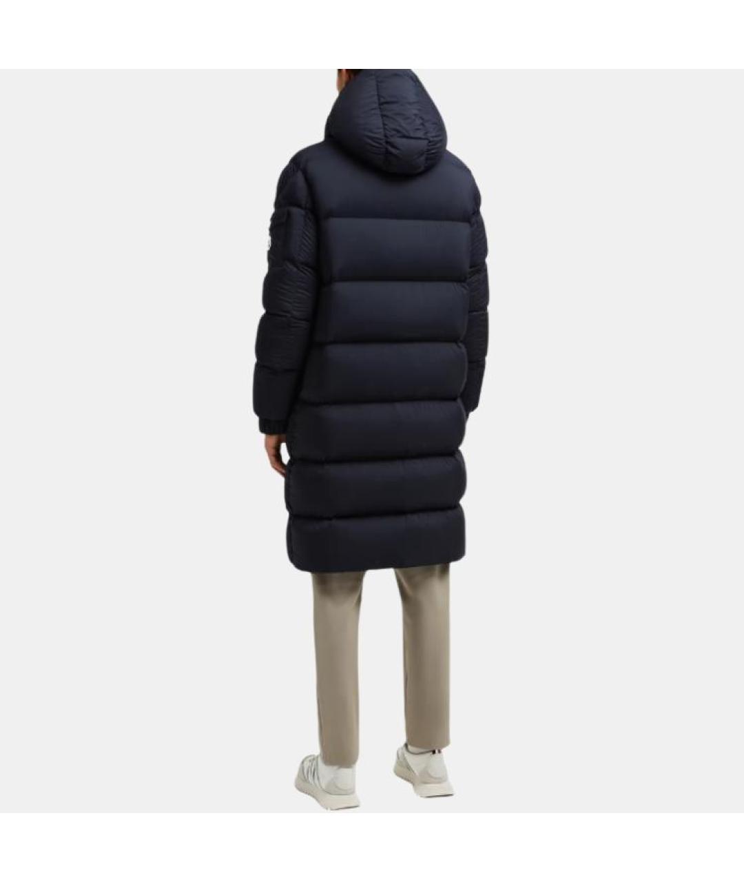 MONCLER Синий пуховик, фото 3