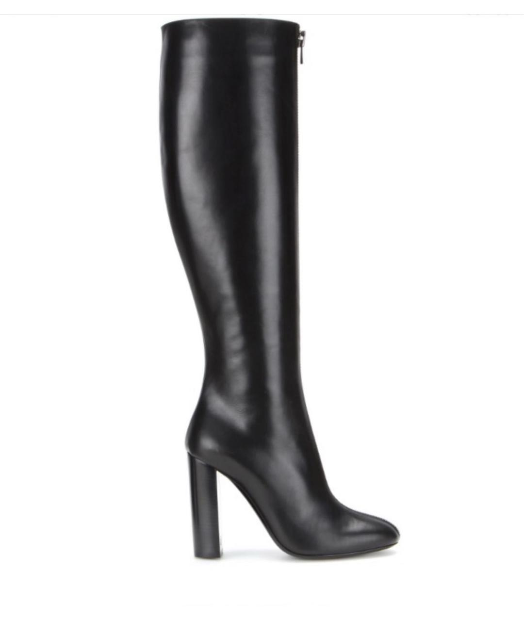 TOM FORD Черные кожаные сапоги, фото 6