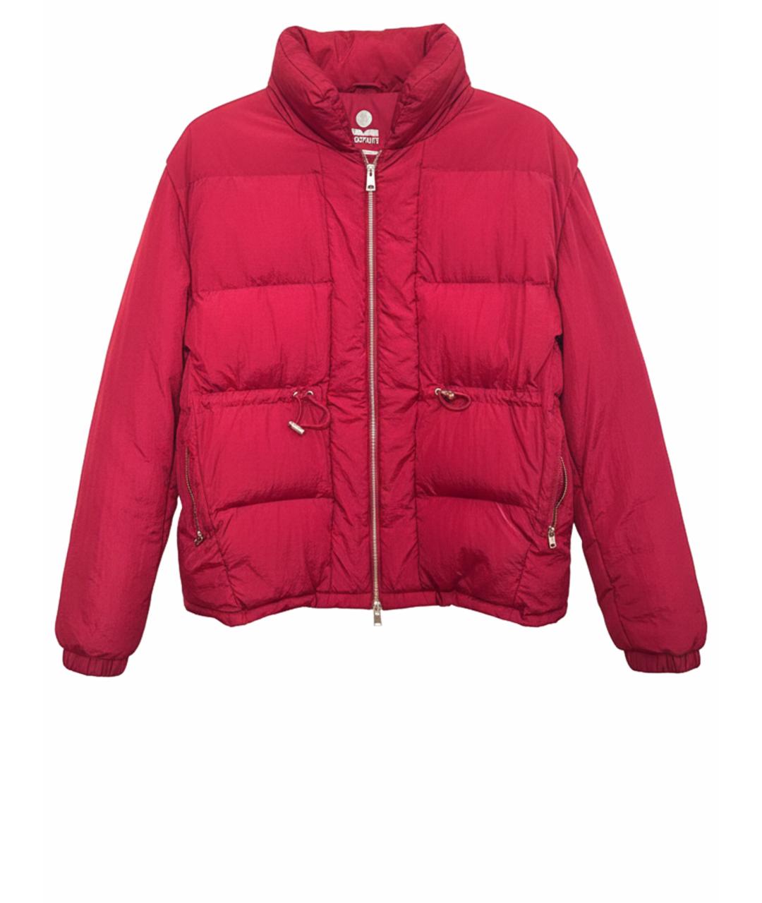 ISABEL MARANT Бордовый полиэстеровый пуховик, фото 1