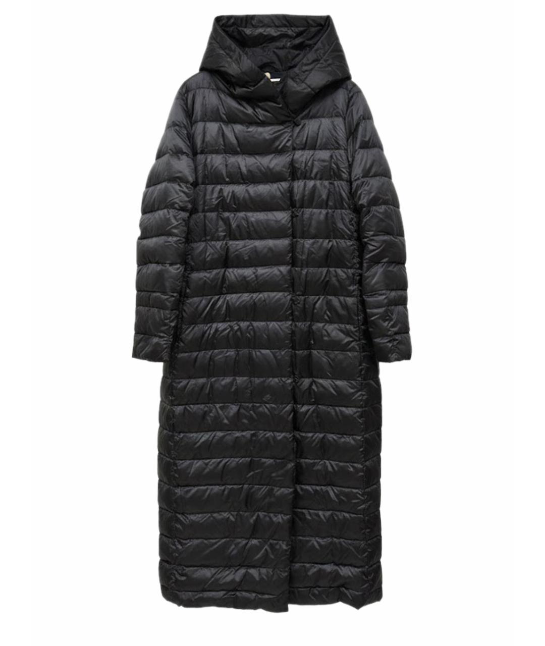 'S MAX MARA Черный полиэстеровый пуховик, фото 1