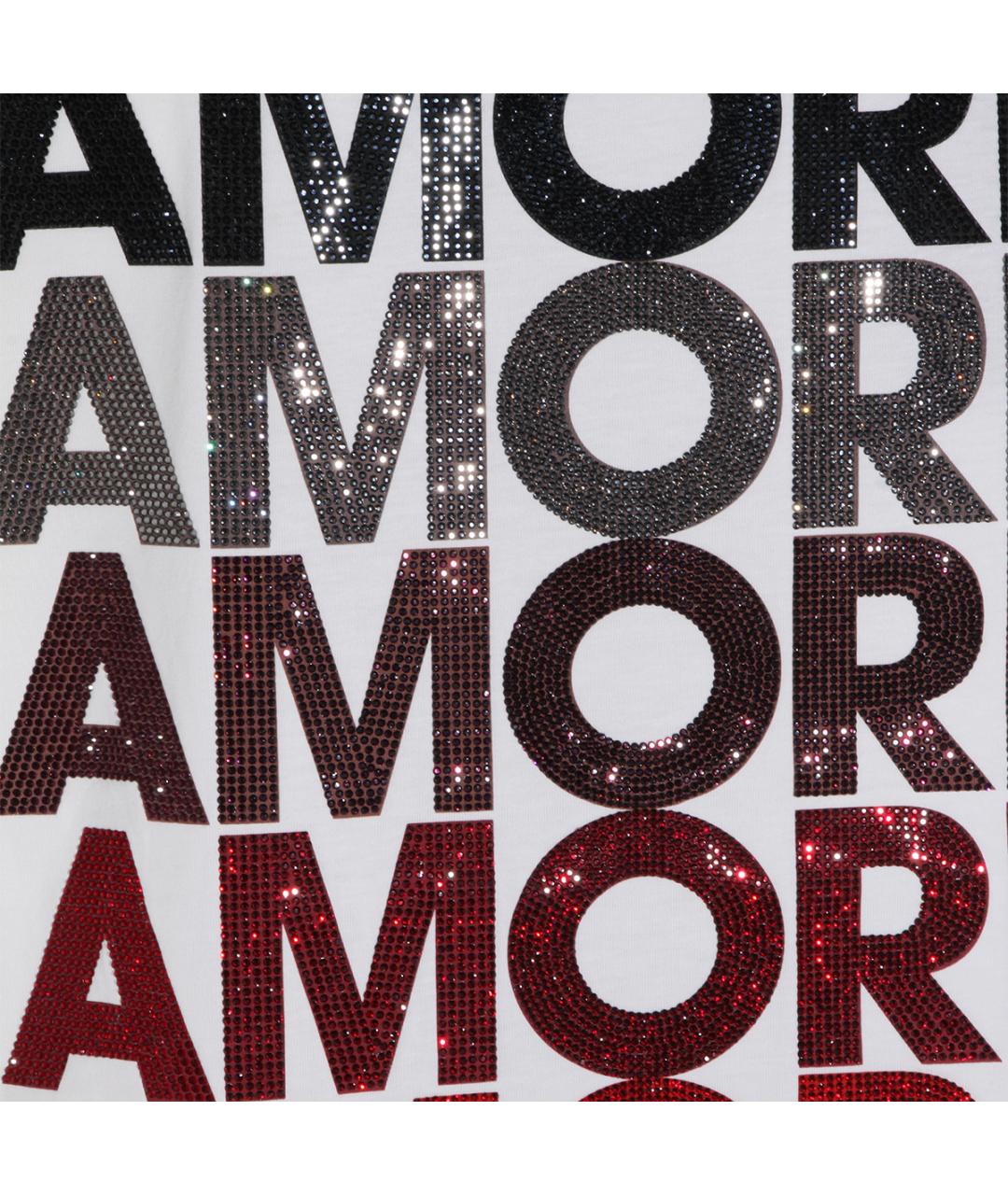 PINKO Белая хлопковая футболка, фото 4