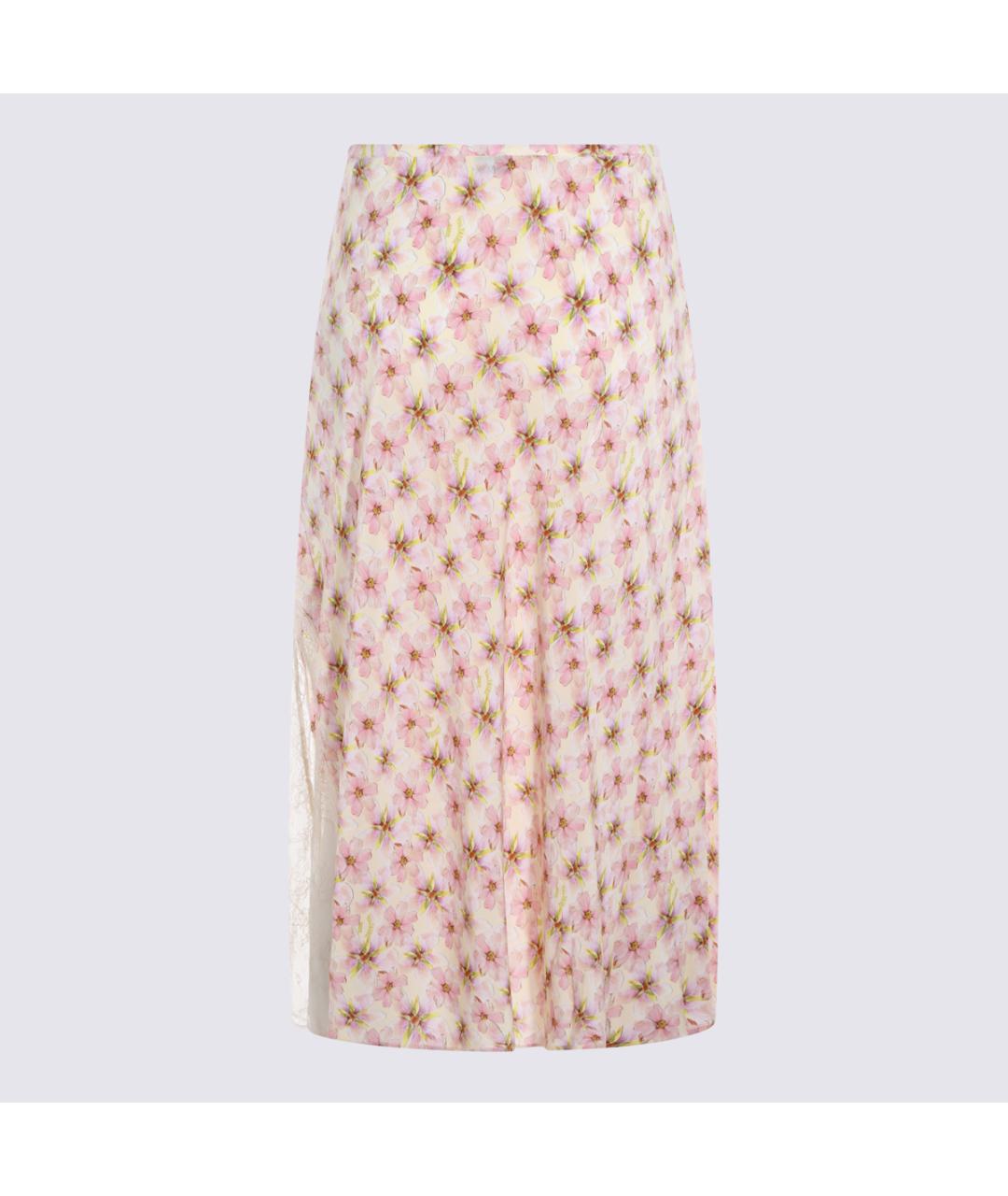 ZADIG & VOLTAIRE Розовая вискозная юбка миди, фото 2