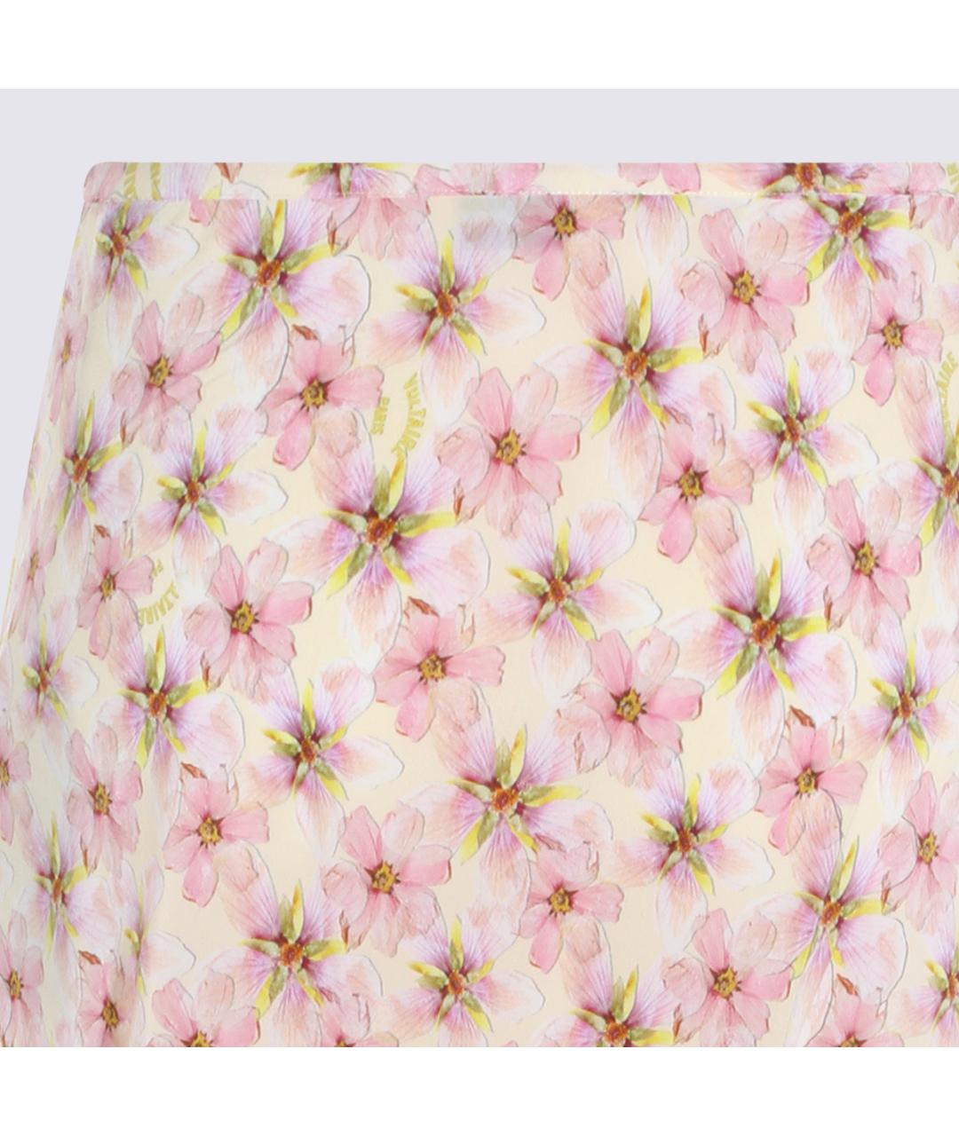 ZADIG & VOLTAIRE Розовая вискозная юбка миди, фото 3