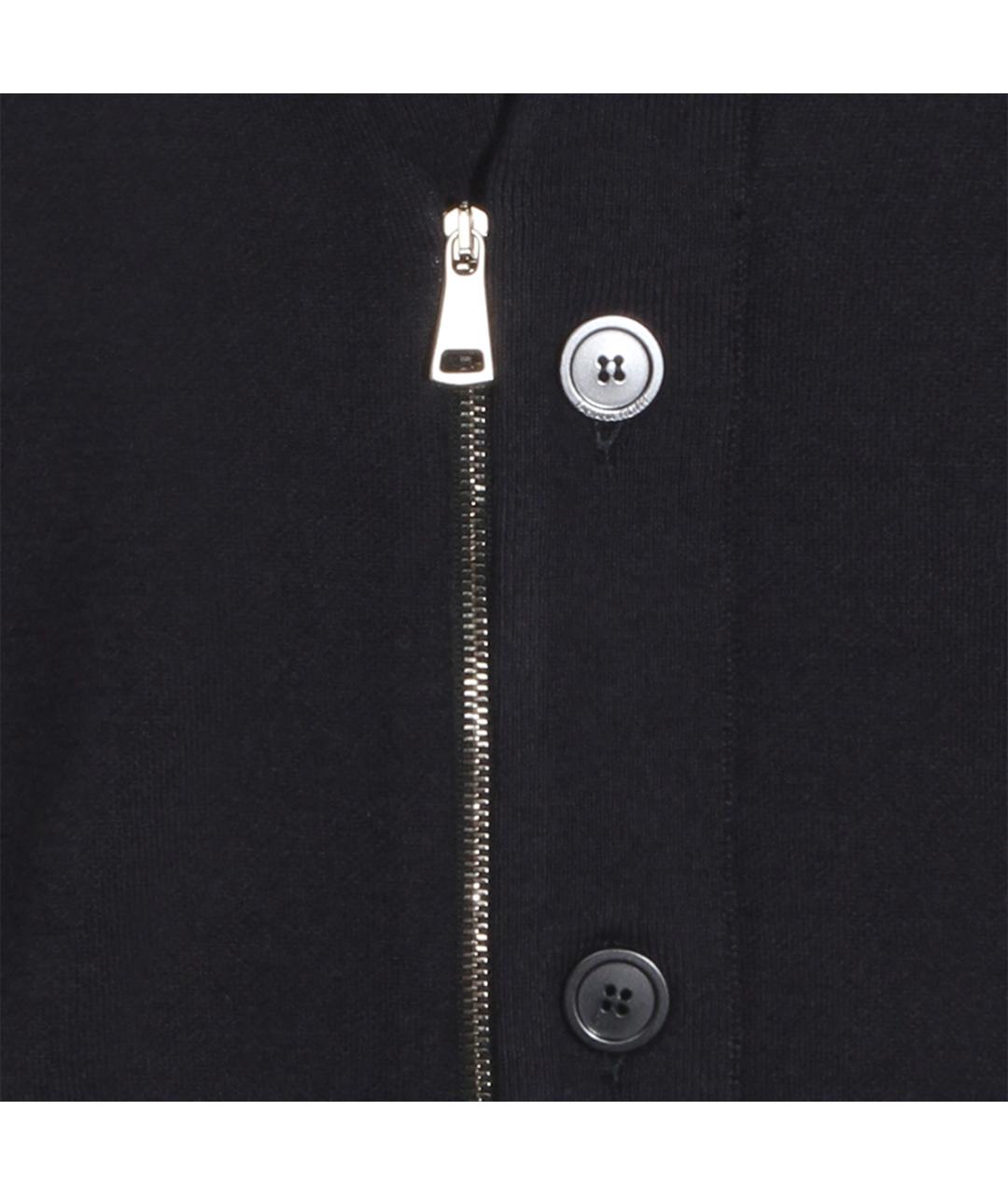 FABIANA FILIPPI Синий шерстяной кардиган, фото 3