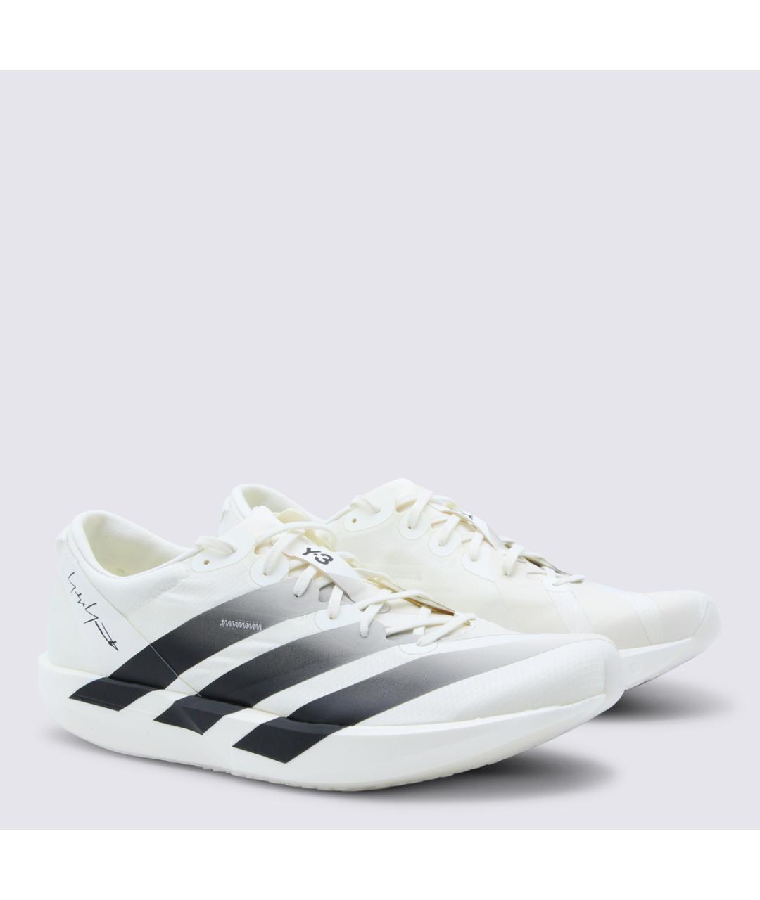 Y-3 Белые низкие кроссовки / кеды, фото 2