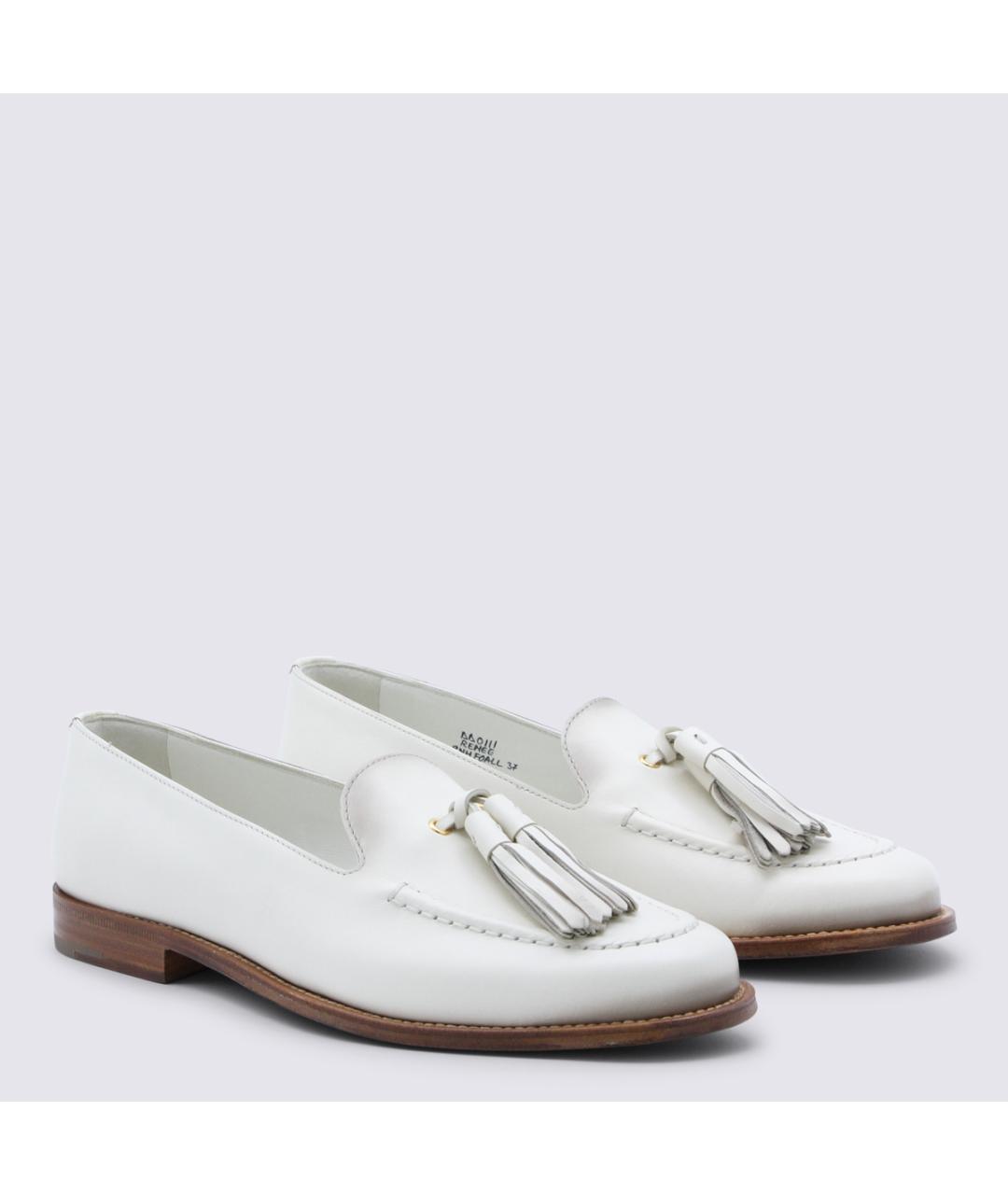 CHURCH'S Белые кожаные балетки, фото 2