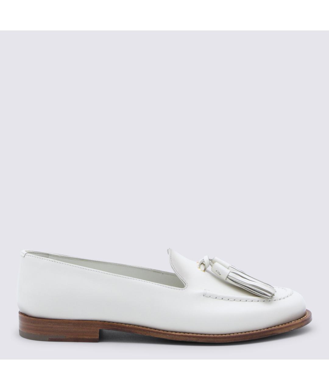 CHURCH'S Белые кожаные балетки, фото 5