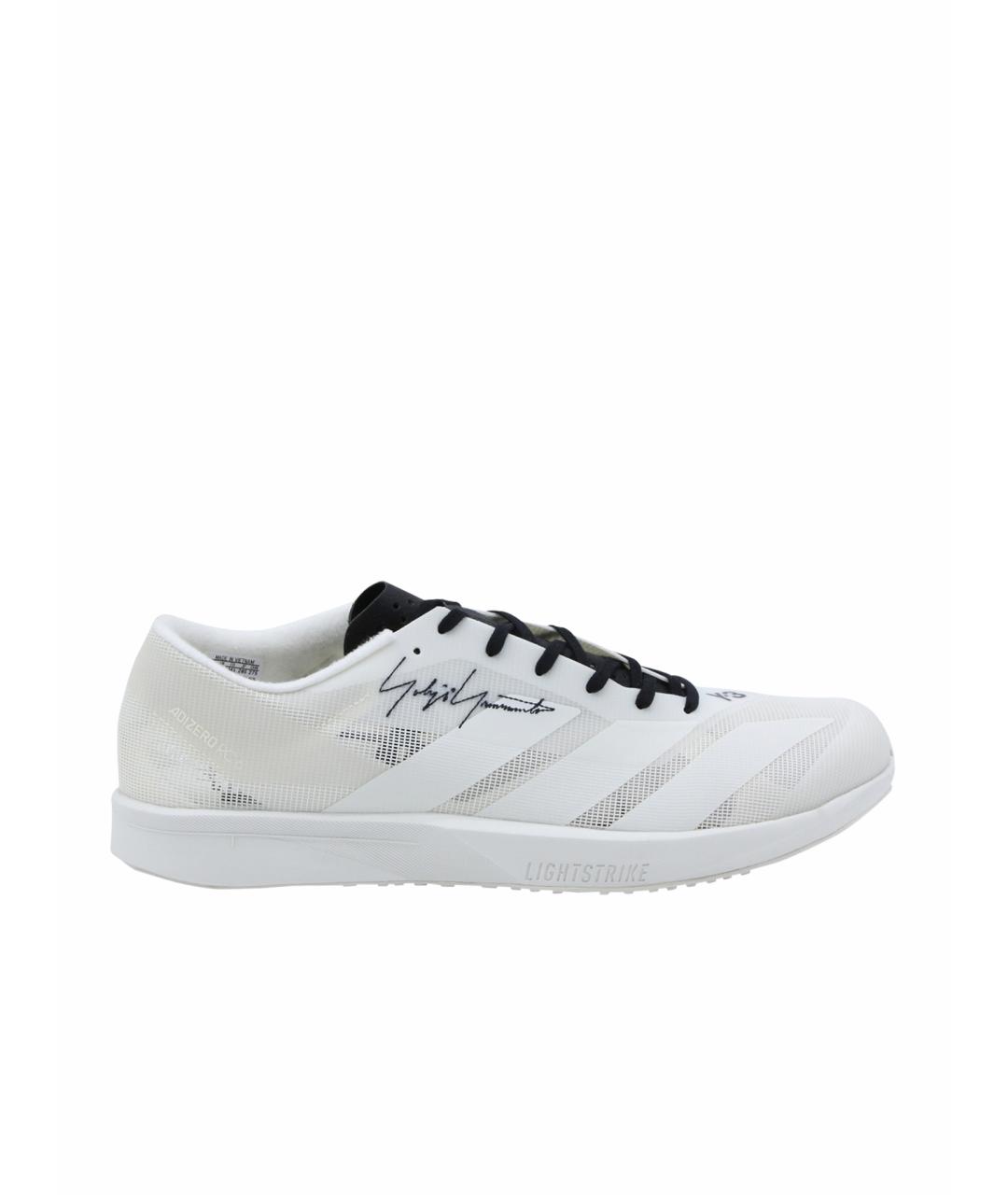 Y-3 Белые низкие кроссовки / кеды, фото 1