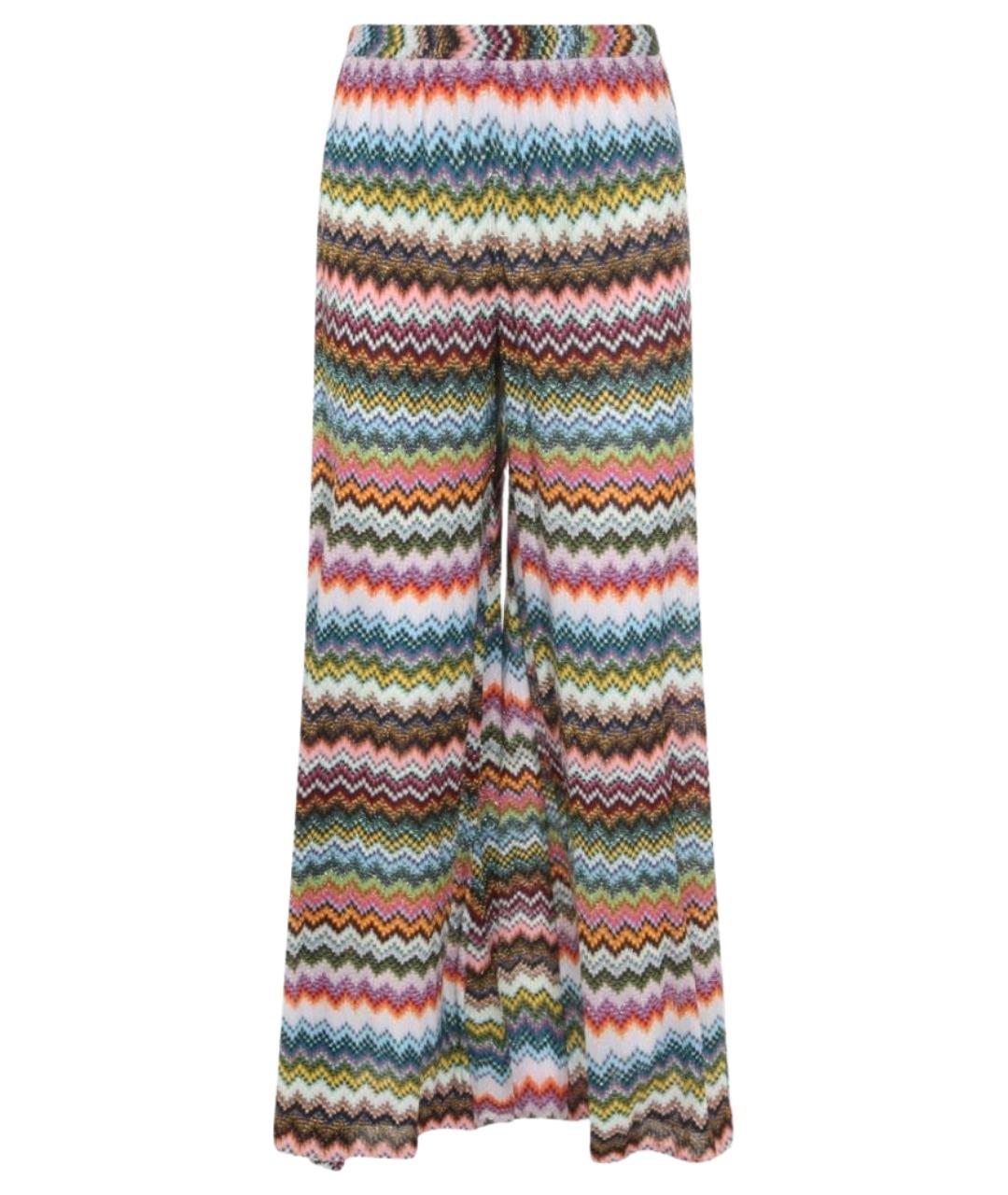 MISSONI Мульти вискозные брюки широкие, фото 1