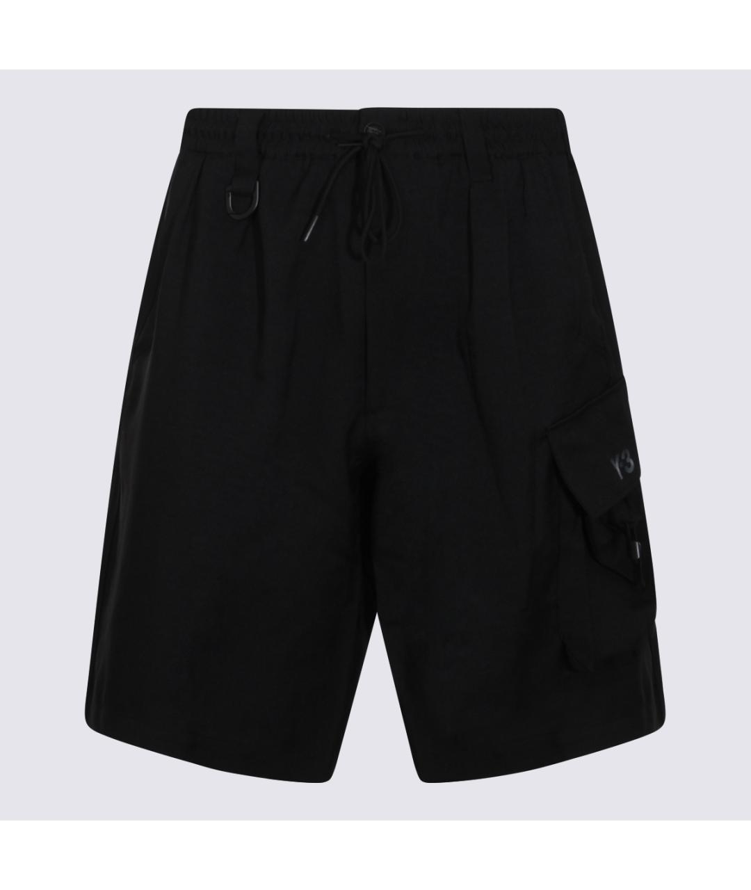 Y-3 Черные шорты, фото 5