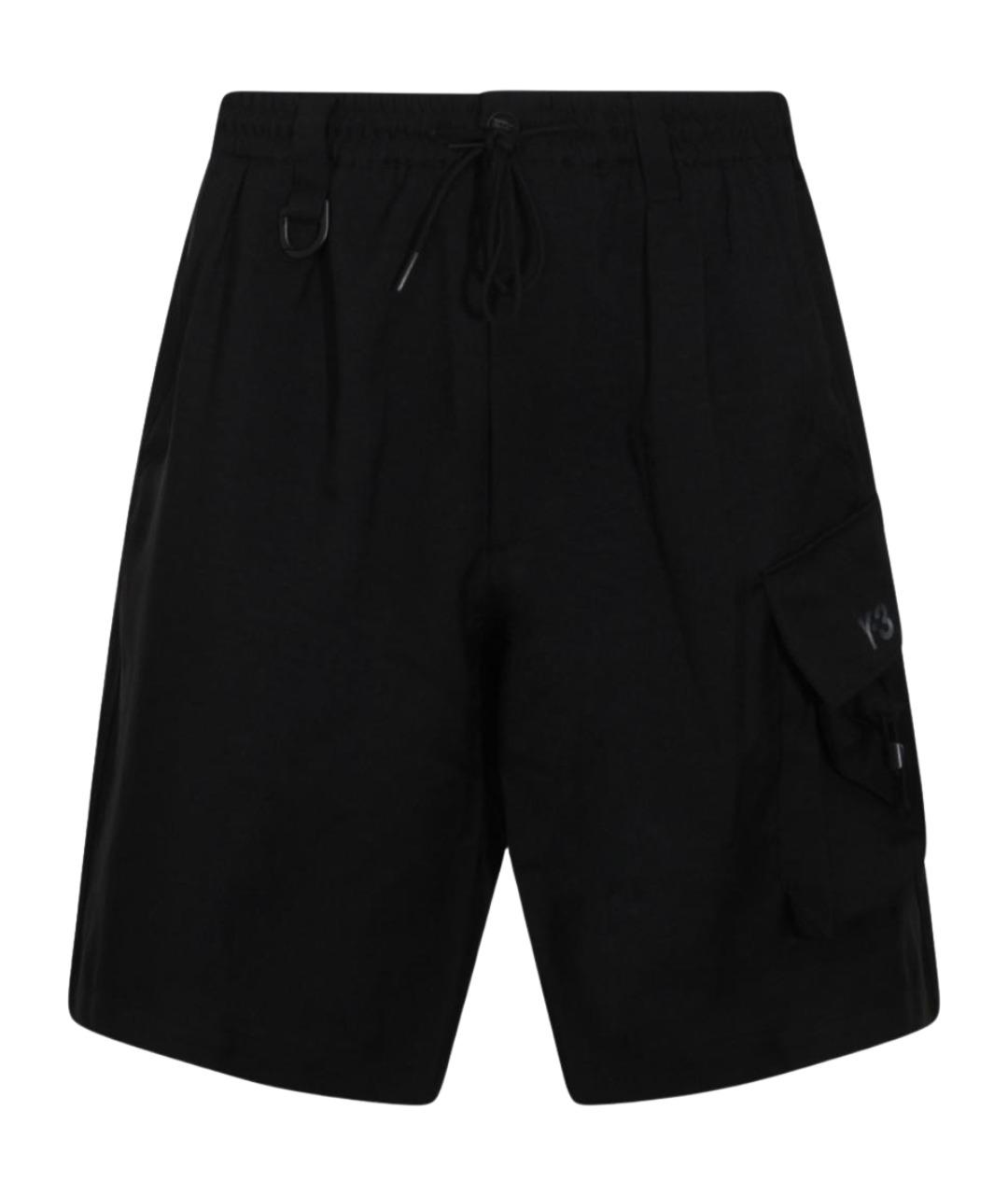 Y-3 Черные шорты, фото 1