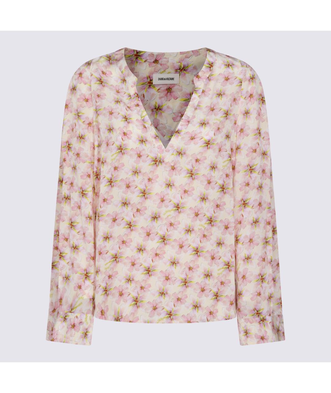 ZADIG & VOLTAIRE Мульти вискозная блузы, фото 5