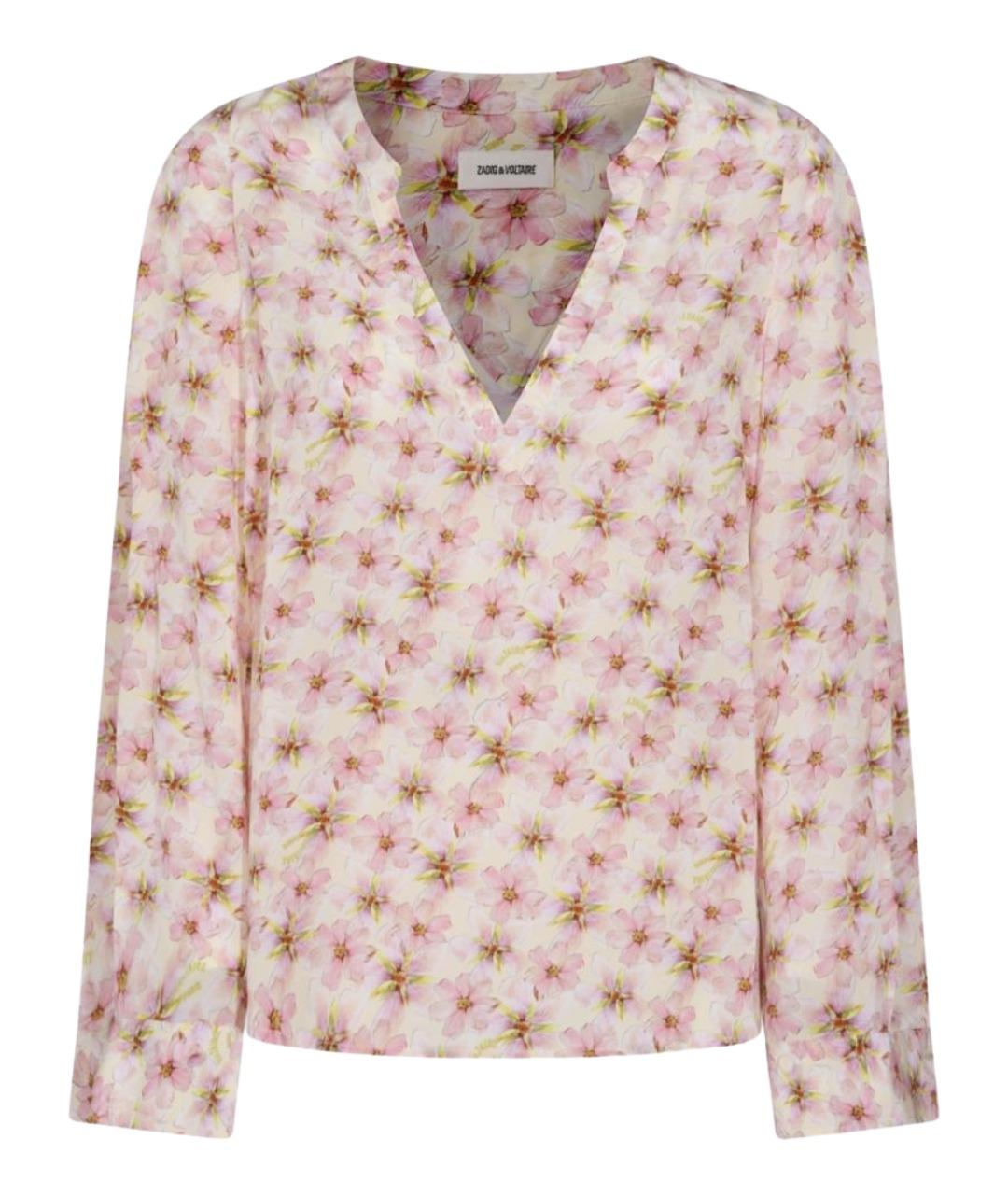 ZADIG & VOLTAIRE Мульти вискозная блузы, фото 1