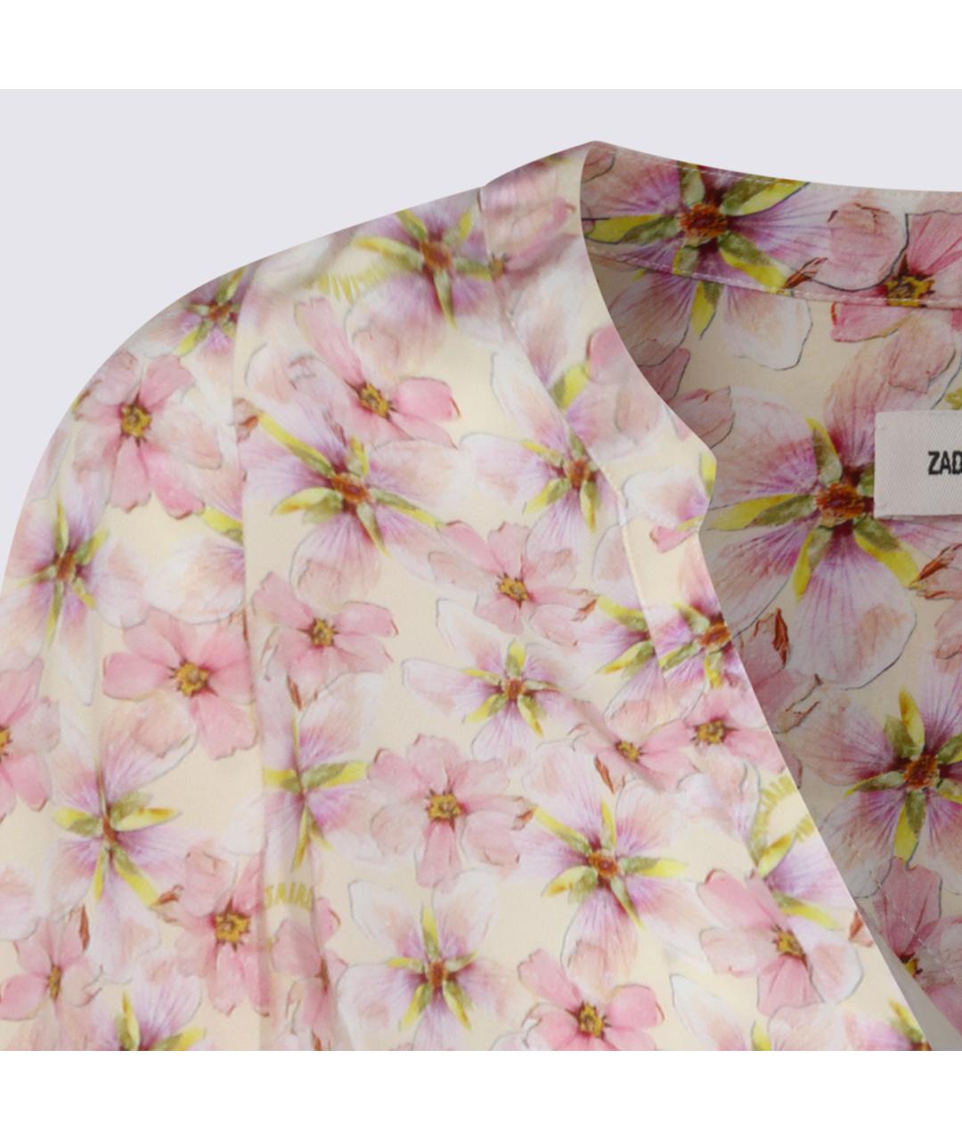 ZADIG & VOLTAIRE Мульти вискозная блузы, фото 4