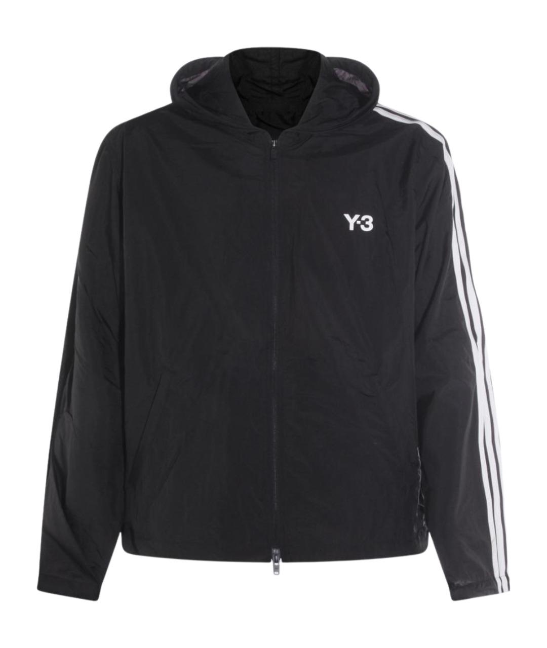 Y-3 Черная полиамидовая куртка, фото 1