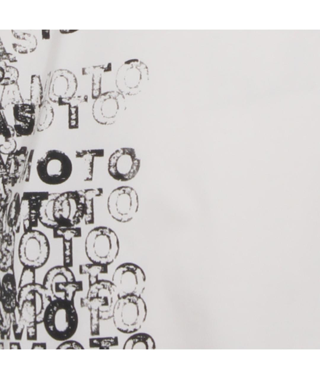 Y-3 Белая хлопковая футболка, фото 3