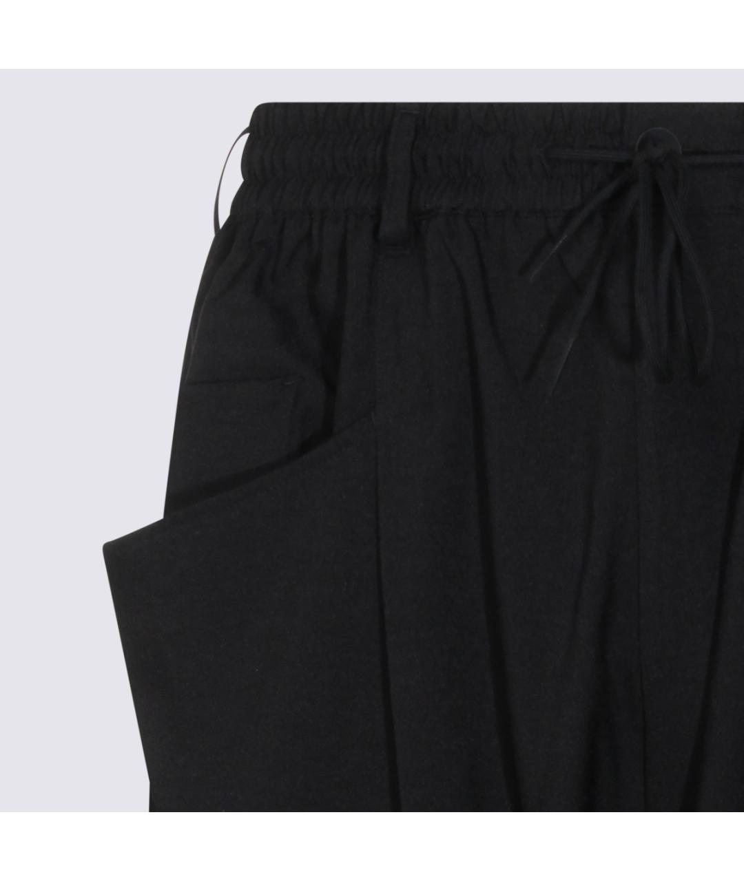 Y-3 Черные повседневные брюки, фото 3
