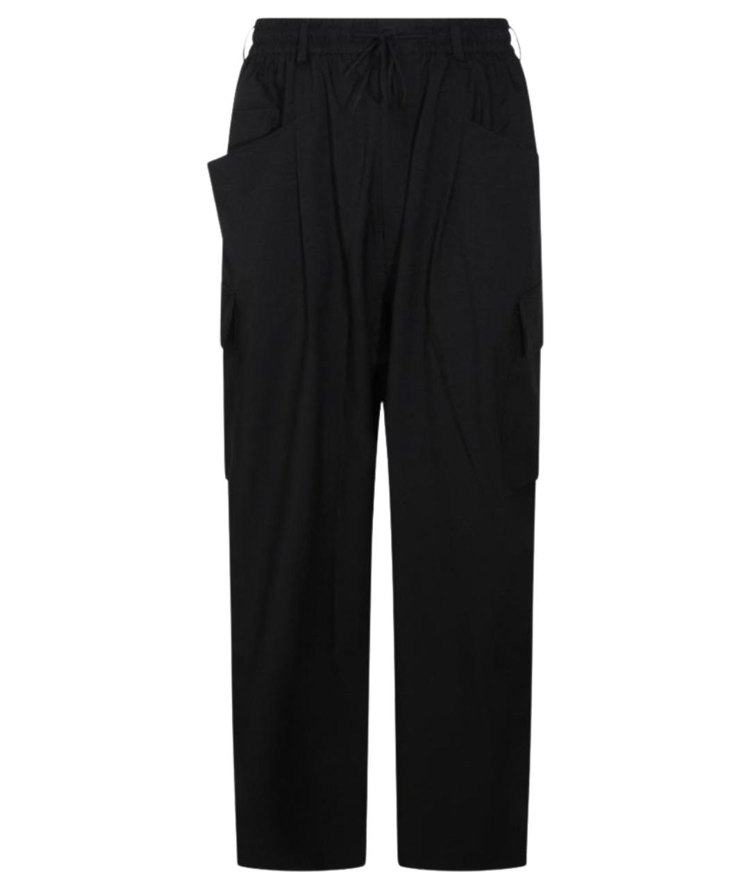 Y-3 Черные повседневные брюки, фото 1