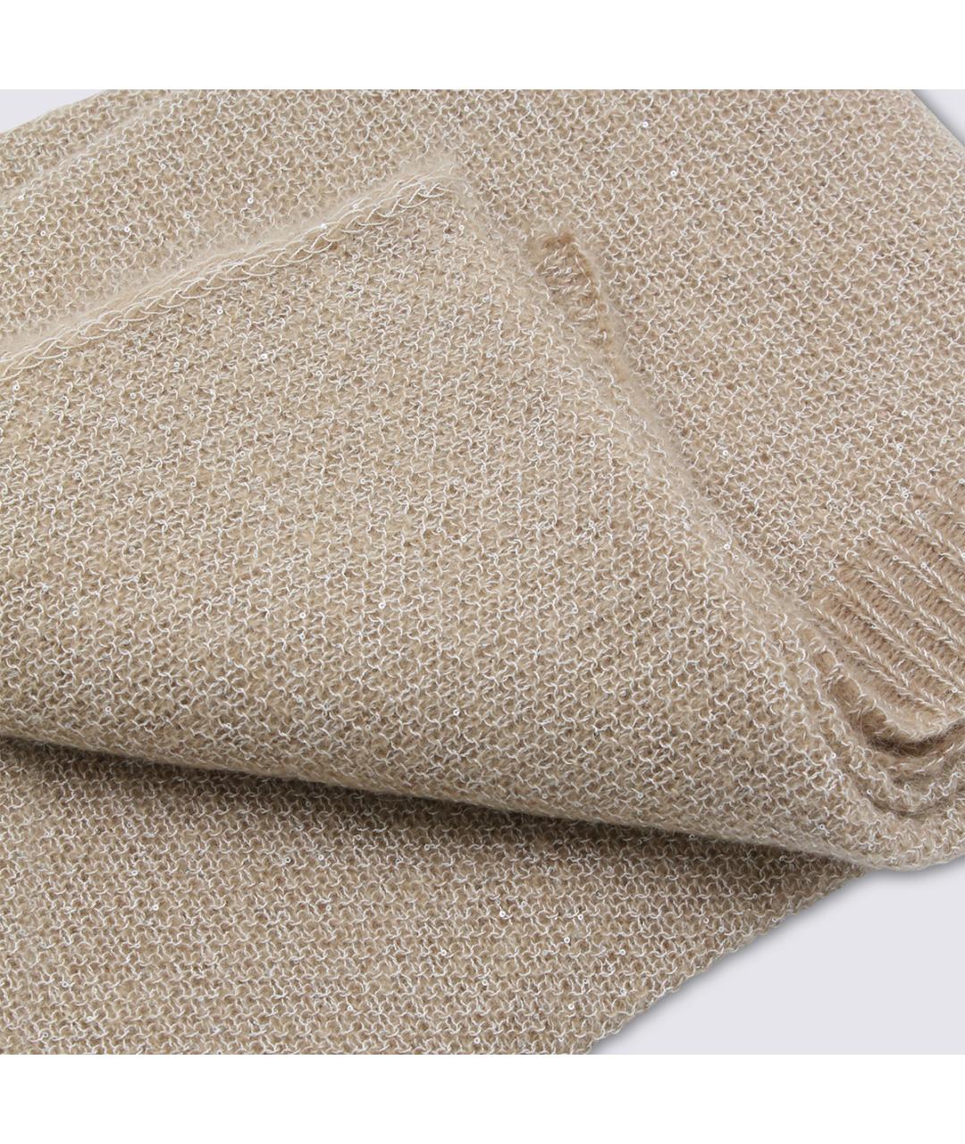 FABIANA FILIPPI Бежевый шарф, фото 2