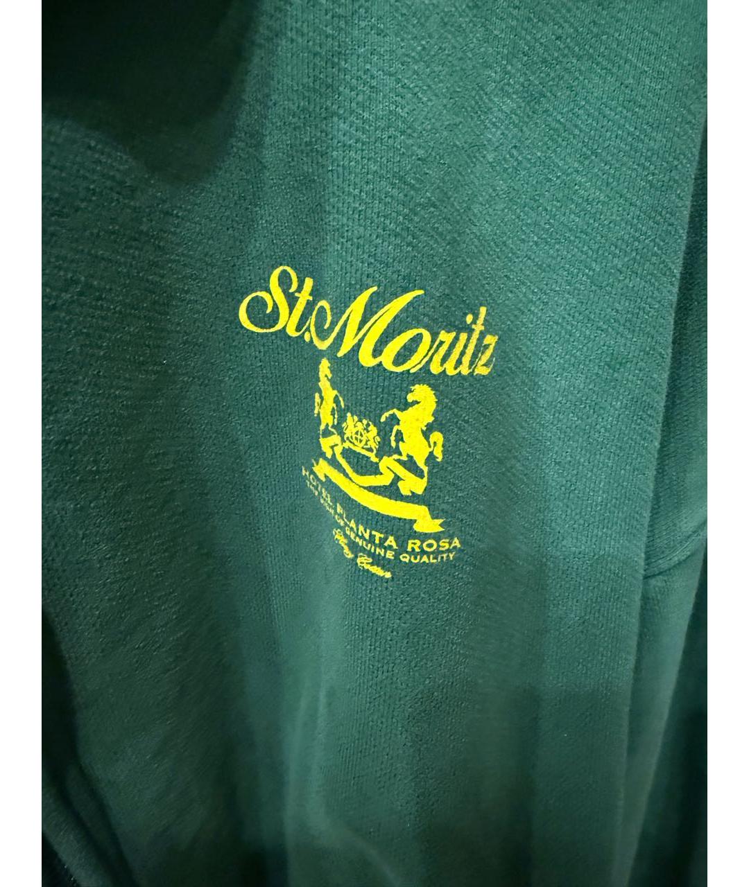 SPORTY AND RICH Зеленый хлопко-эластановый спортивные костюмы, фото 4