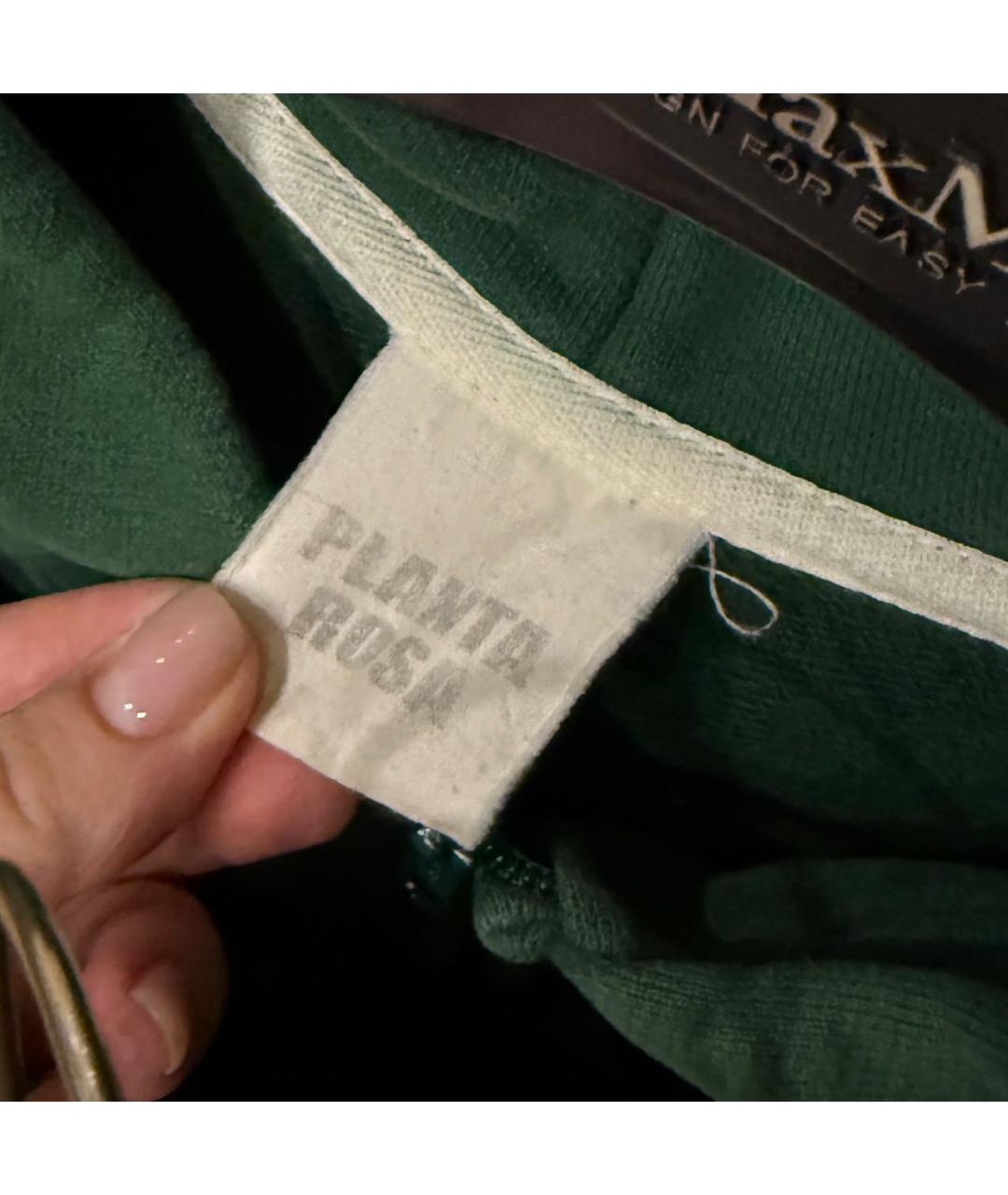 SPORTY AND RICH Зеленый хлопко-эластановый спортивные костюмы, фото 5