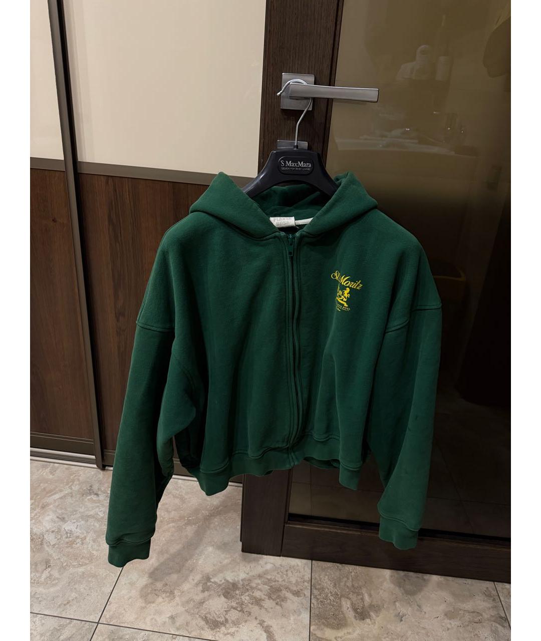 SPORTY AND RICH Зеленый хлопко-эластановый спортивные костюмы, фото 3