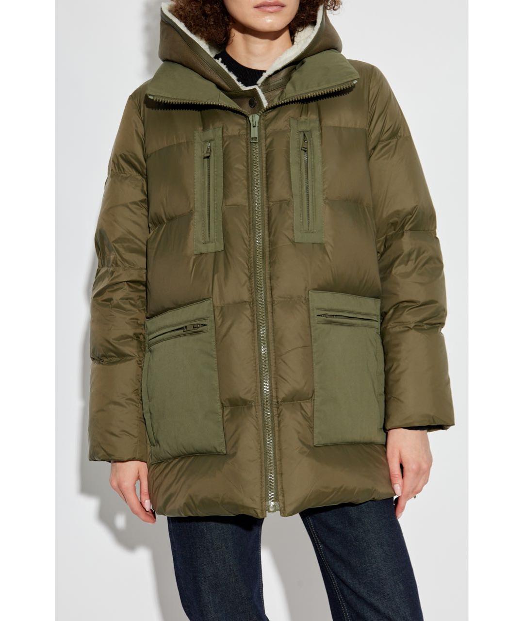 YVES SALOMON Хаки парка, фото 2