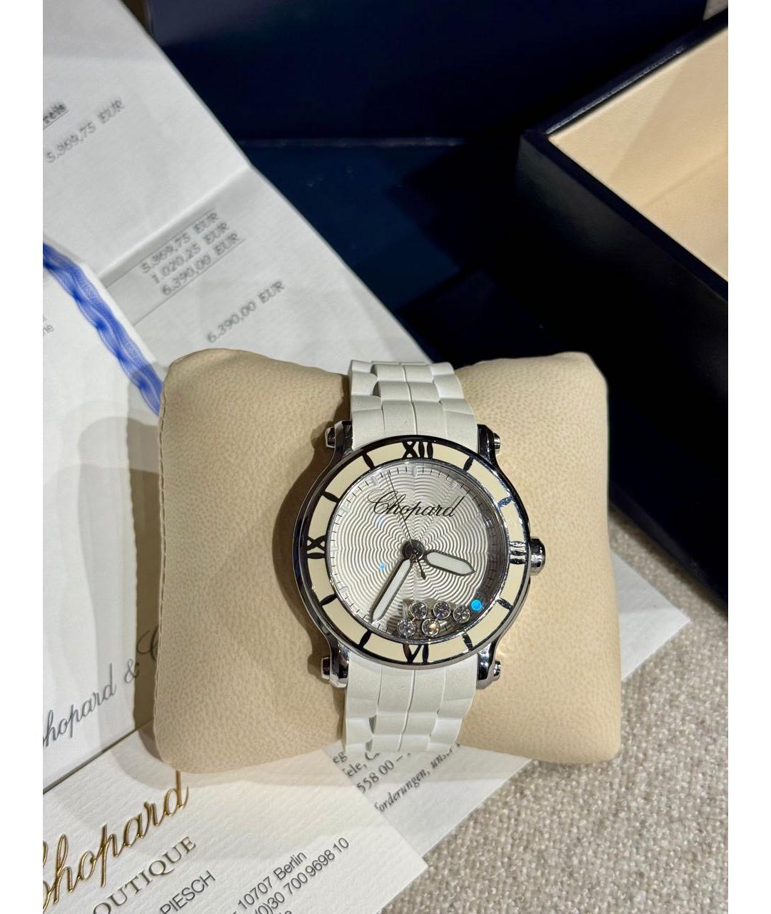 CHOPARD Белые часы, фото 3
