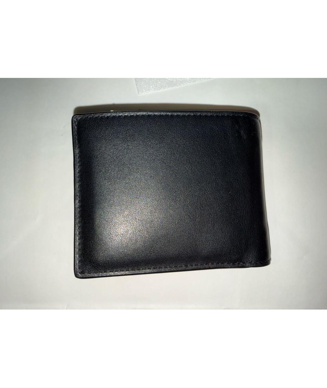 MICHAEL KORS Черный кожаный кошелек, фото 3