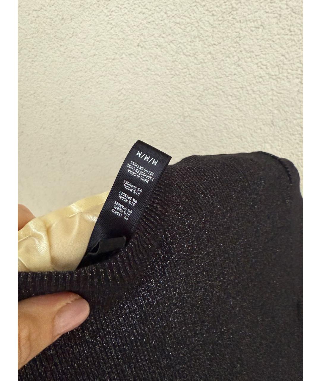 SKIMS Черное повседневное платье, фото 5