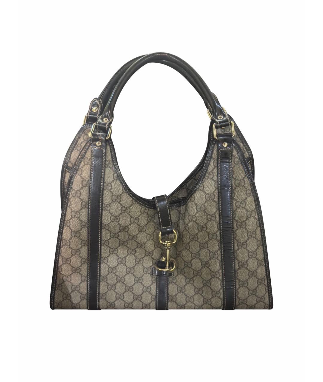 GUCCI Антрацитовая сумка с короткими ручками, фото 1