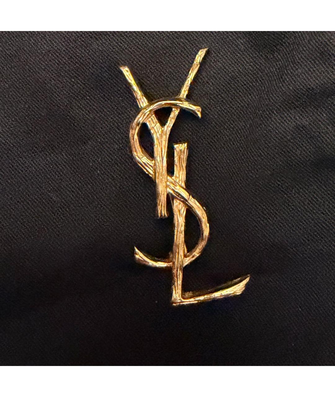 SAINT LAURENT Золотая металлическая булавка / брошь, фото 4