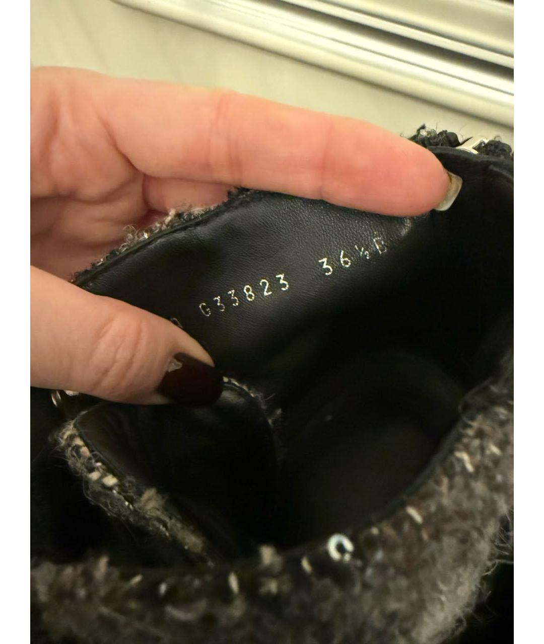 CHANEL Мульти текстильные ботинки, фото 8