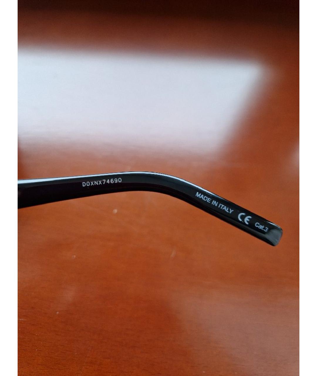 SAINT LAURENT Черные пластиковые солнцезащитные очки, фото 5